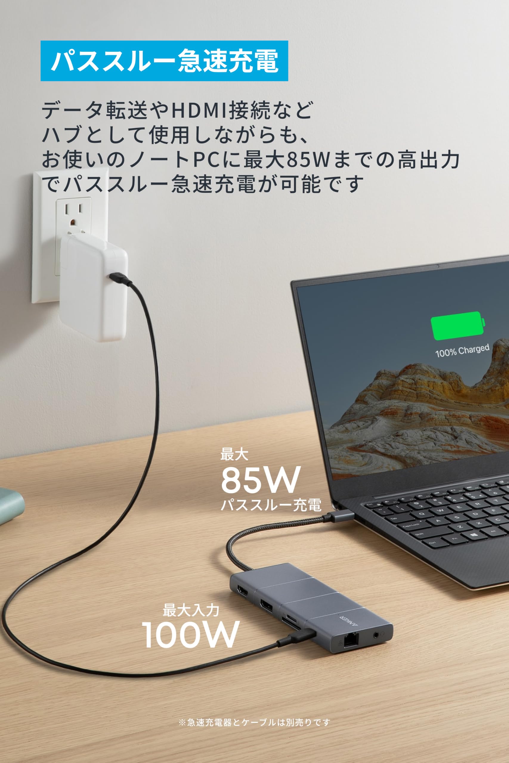 Amazon | Anker 565 USB-C ハブ (11-in-1) | 10Gbps 高速データ転送 4K
